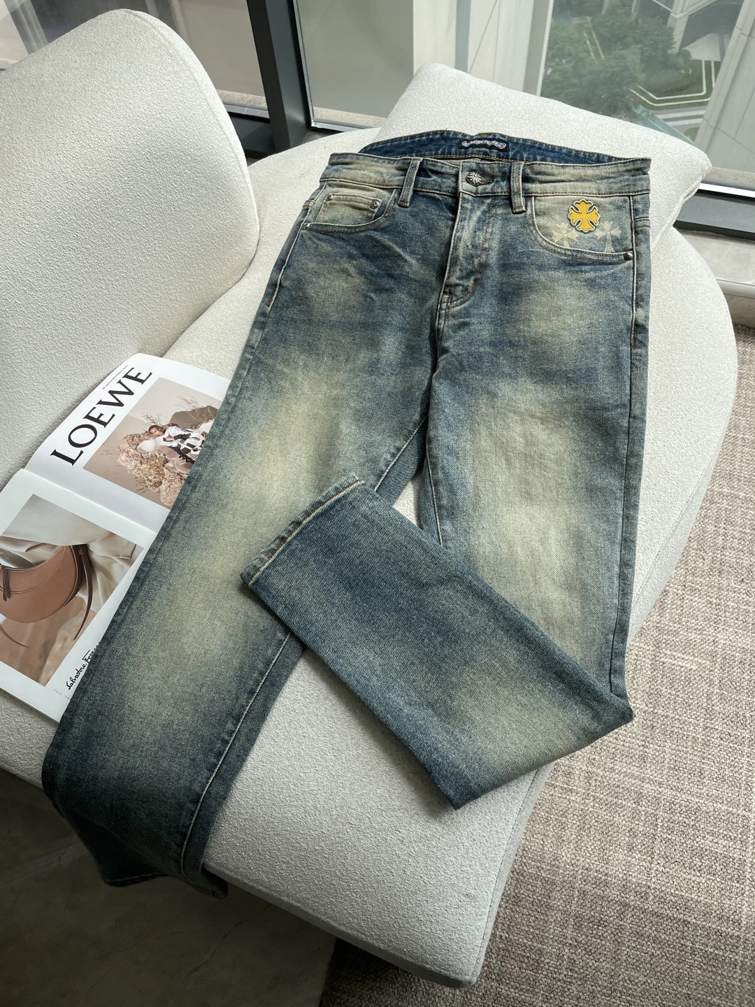 Chrome Hearts(クロムハーツ) デニムパンツ。素材:デニム。仕様:通気性。サイズ:29-38