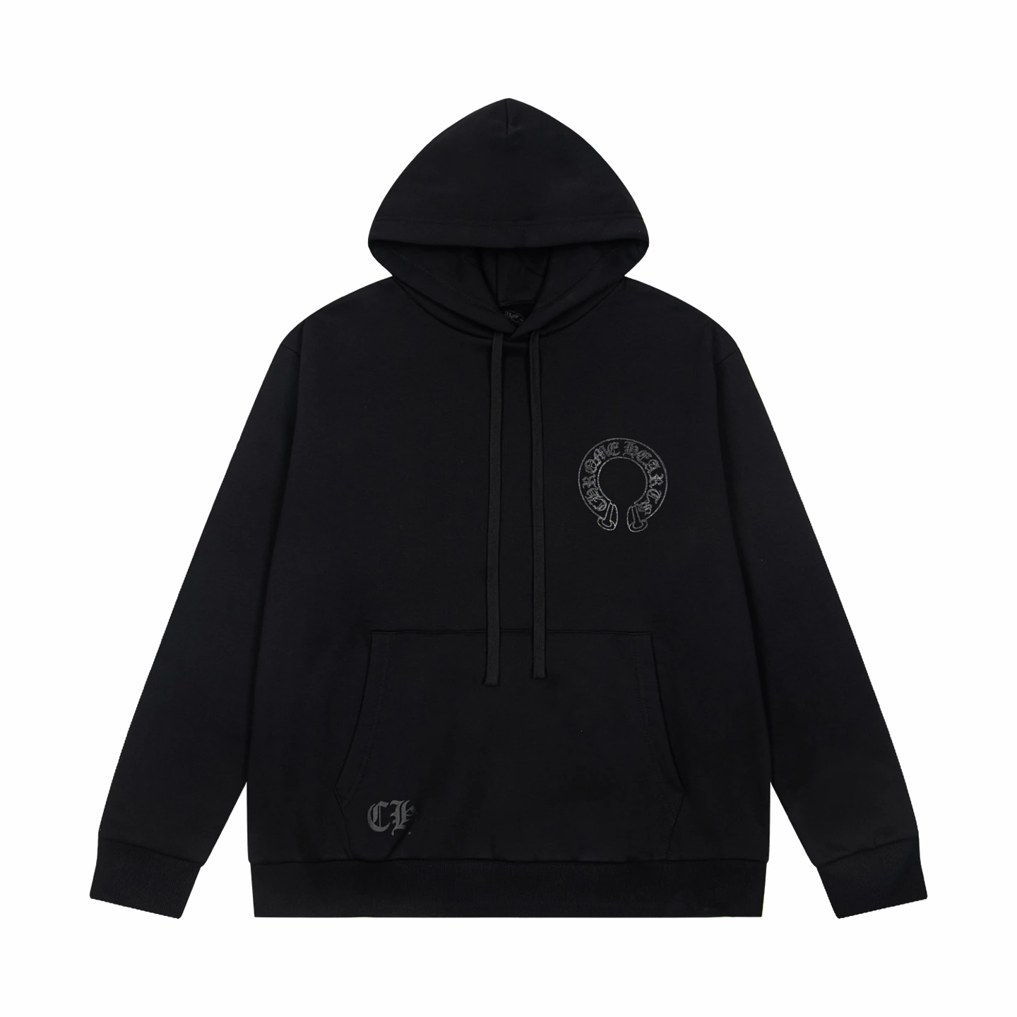 Chrome Hearts(クロムハーツ) フーディー。仕様:ホースシューモチーフ・プリント。サイズ:S/M/L