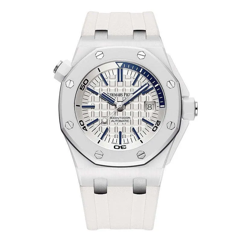 AUDEMARS PIGUETオーデマ・ピゲ ロイヤルオークオフショア ダイバー ホワイトセラミック15707CB.OO.A010CA.01