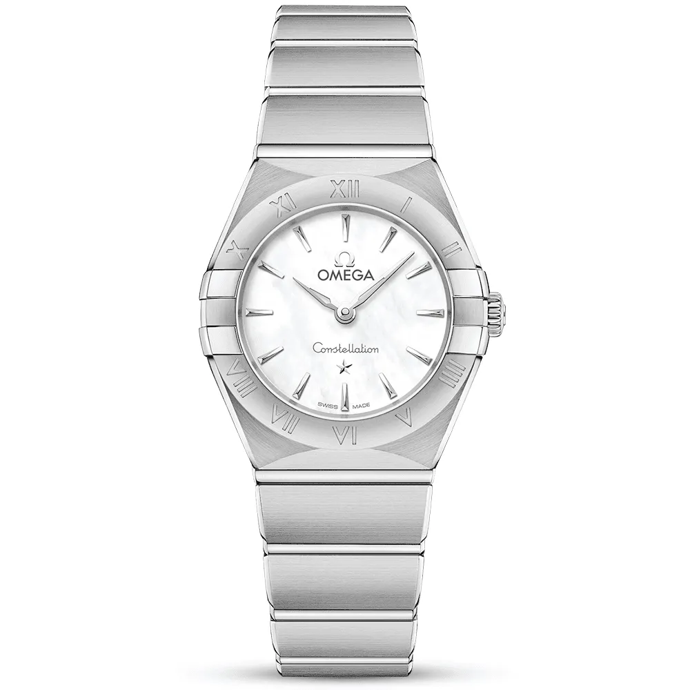 Constellation Manhattan 25mm White Index Dial Ladies Watch
