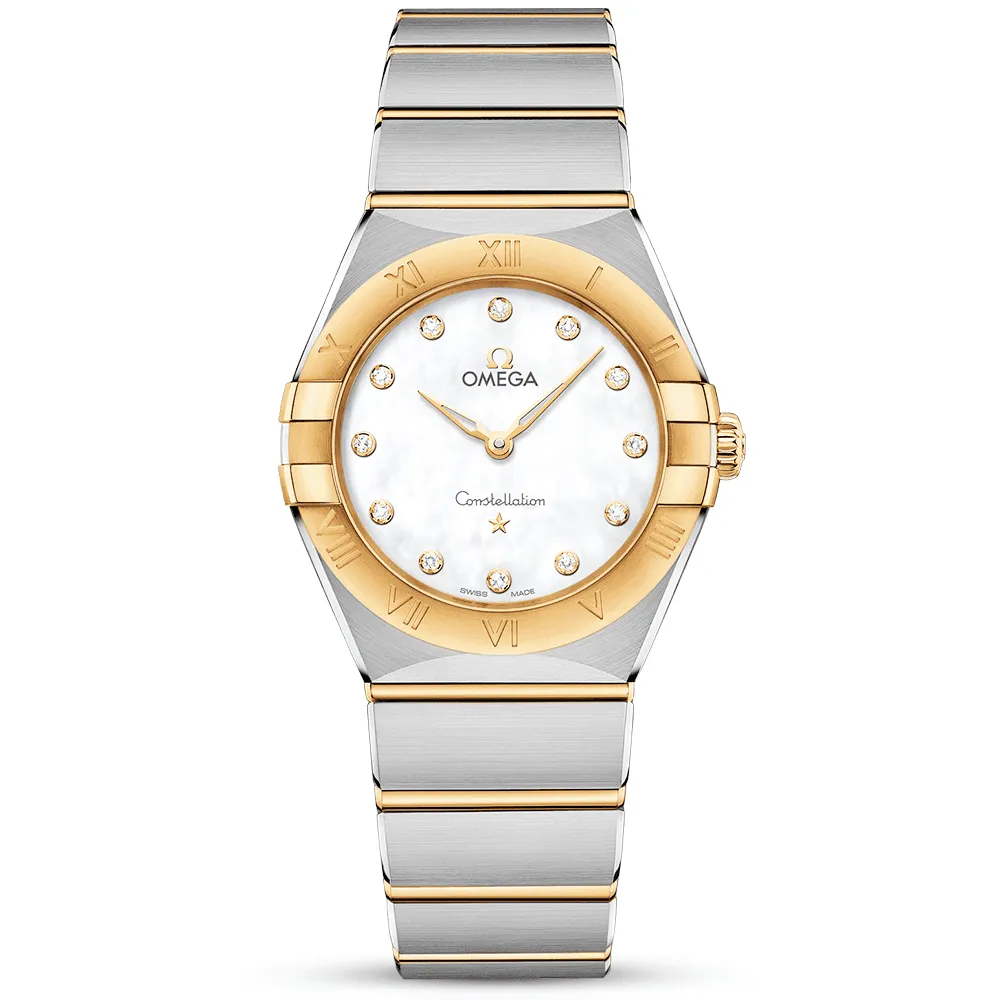 Constellation Manhattan 28mm Two-Tone Diamond Dial Ladies Watch