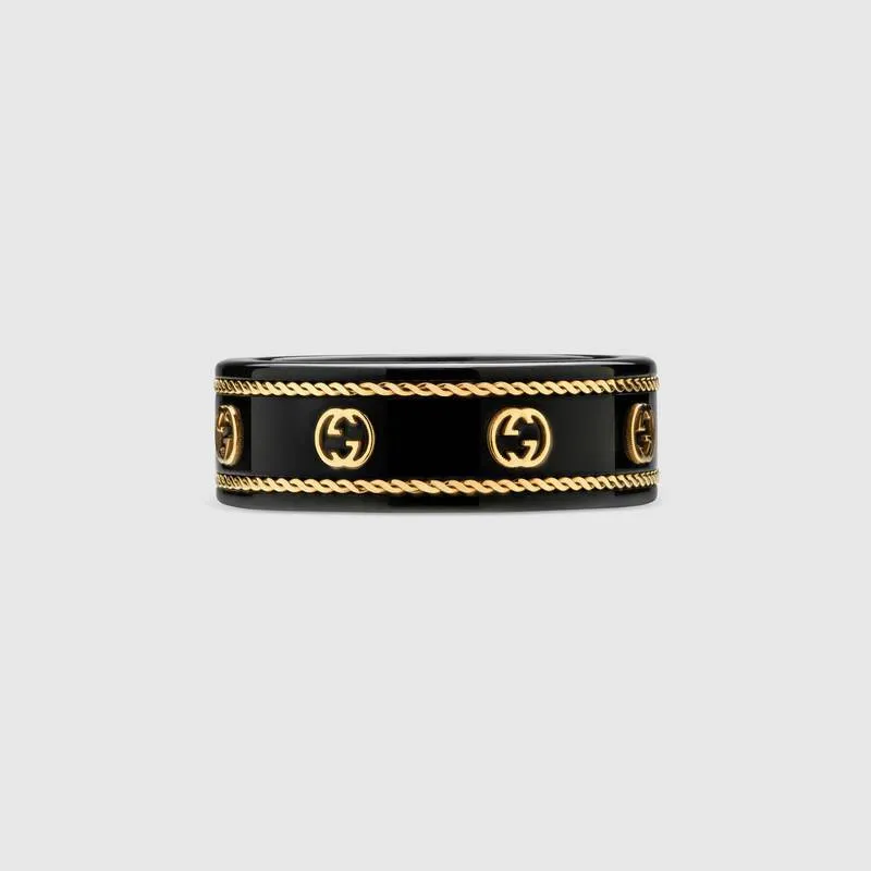 GUCCI インターロッキングGリング