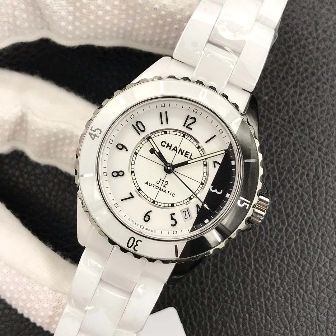 J12 PARADOXE 38MM WHITE BLACK CERAMIC AUTOMATIC