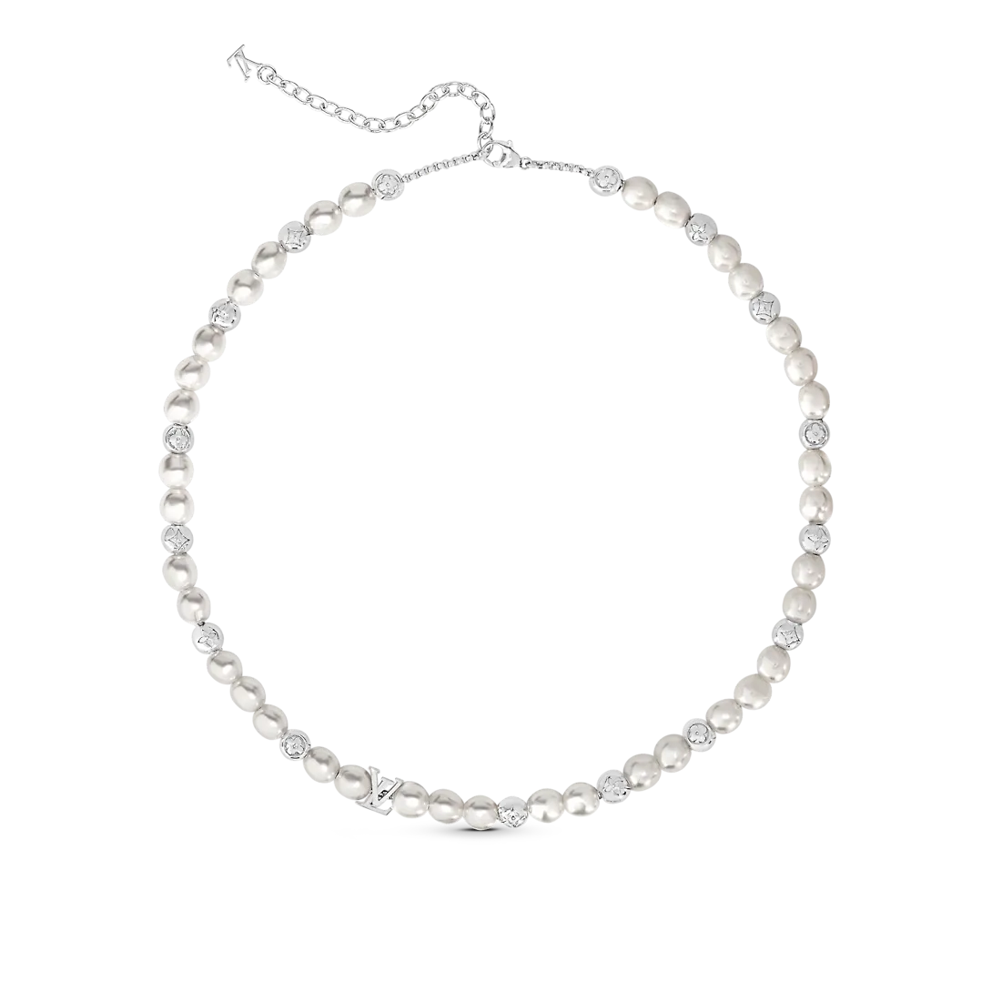 Louis Vuitton(ルイヴィトン)MONOGRAM PEARLS ネックレス M01157