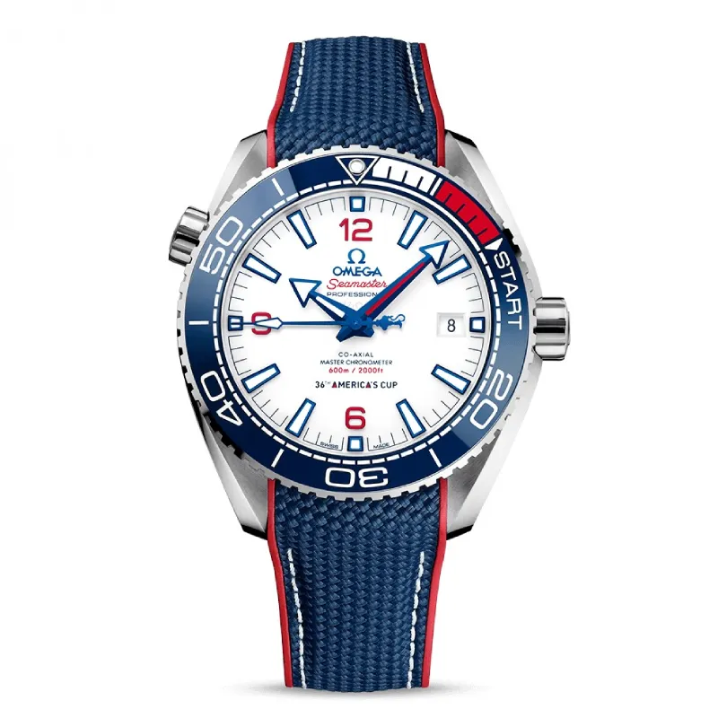 Omega Seamaster Planet Ocean Co-Axial America's Cup Limited 2021 pieces 215.32.43.21.04.001
