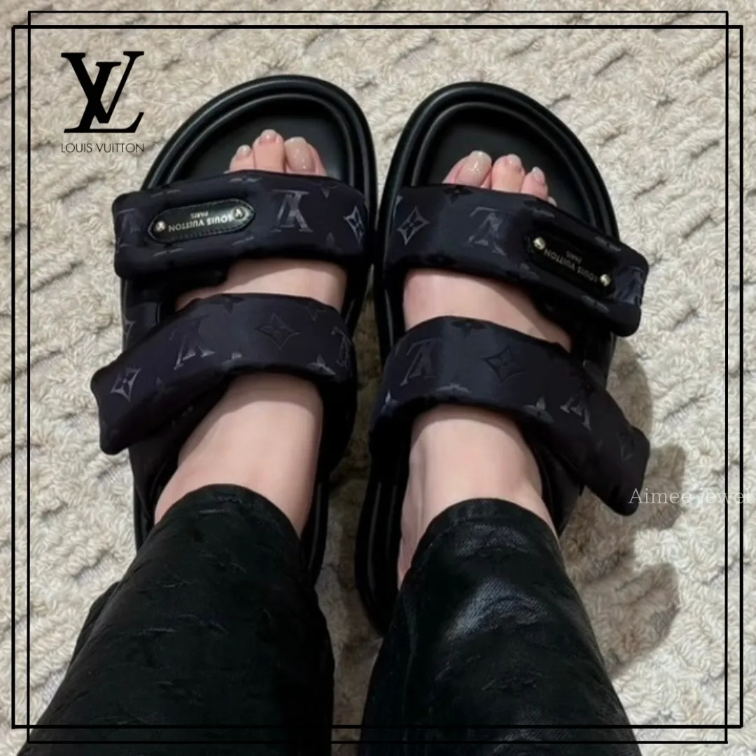 *人気【Louis Vuitton】コンフォート フラットミュール サンダル