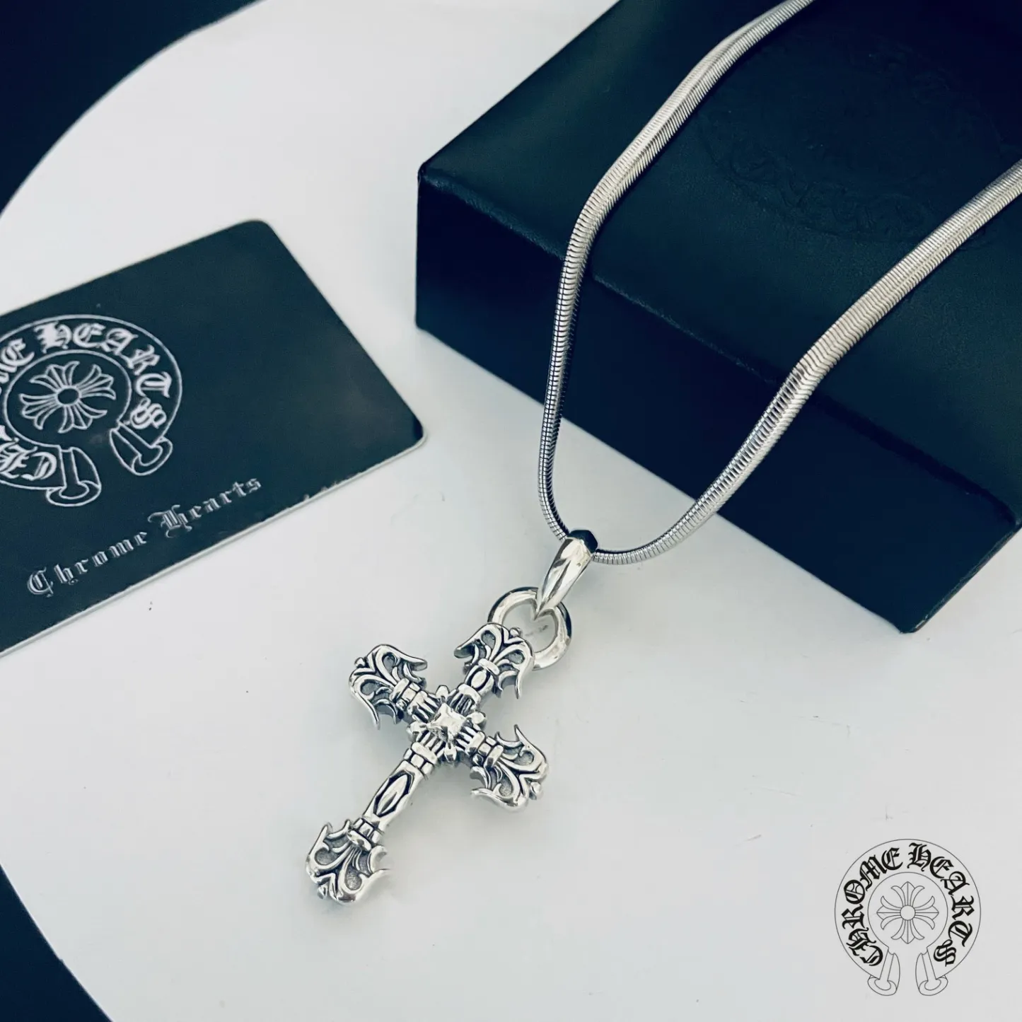 【CHROME HEARTS】クロムハーツ、新しいネックレス万能シンプルファッションオーナメント