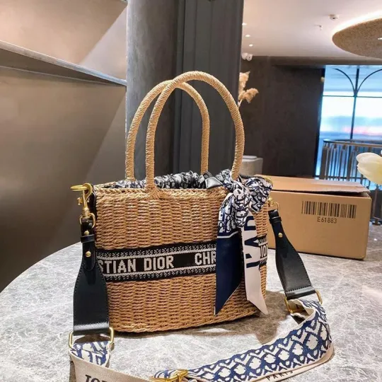 ディオール「Dior」 Wicker バスケットバッグ