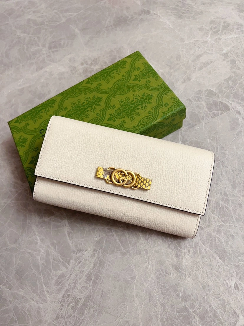 グッチ「Gucci」オフィディア GG コンチネンタルウォレット 3色