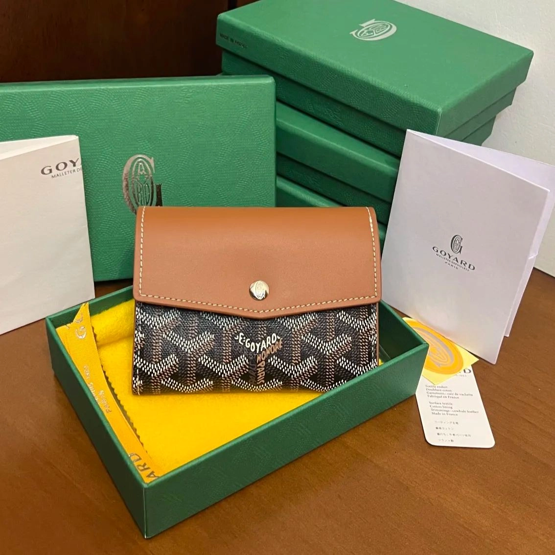 ゴヤール「Goyard」 Saint-Gabriel 三つ折りの財布