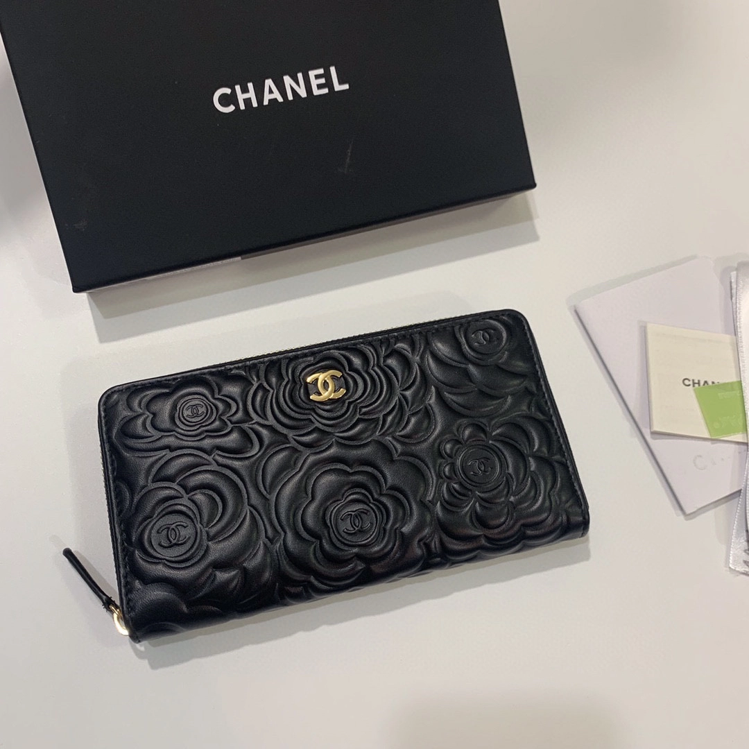 シャネル「Chanel」ロング ジップ ウォレット