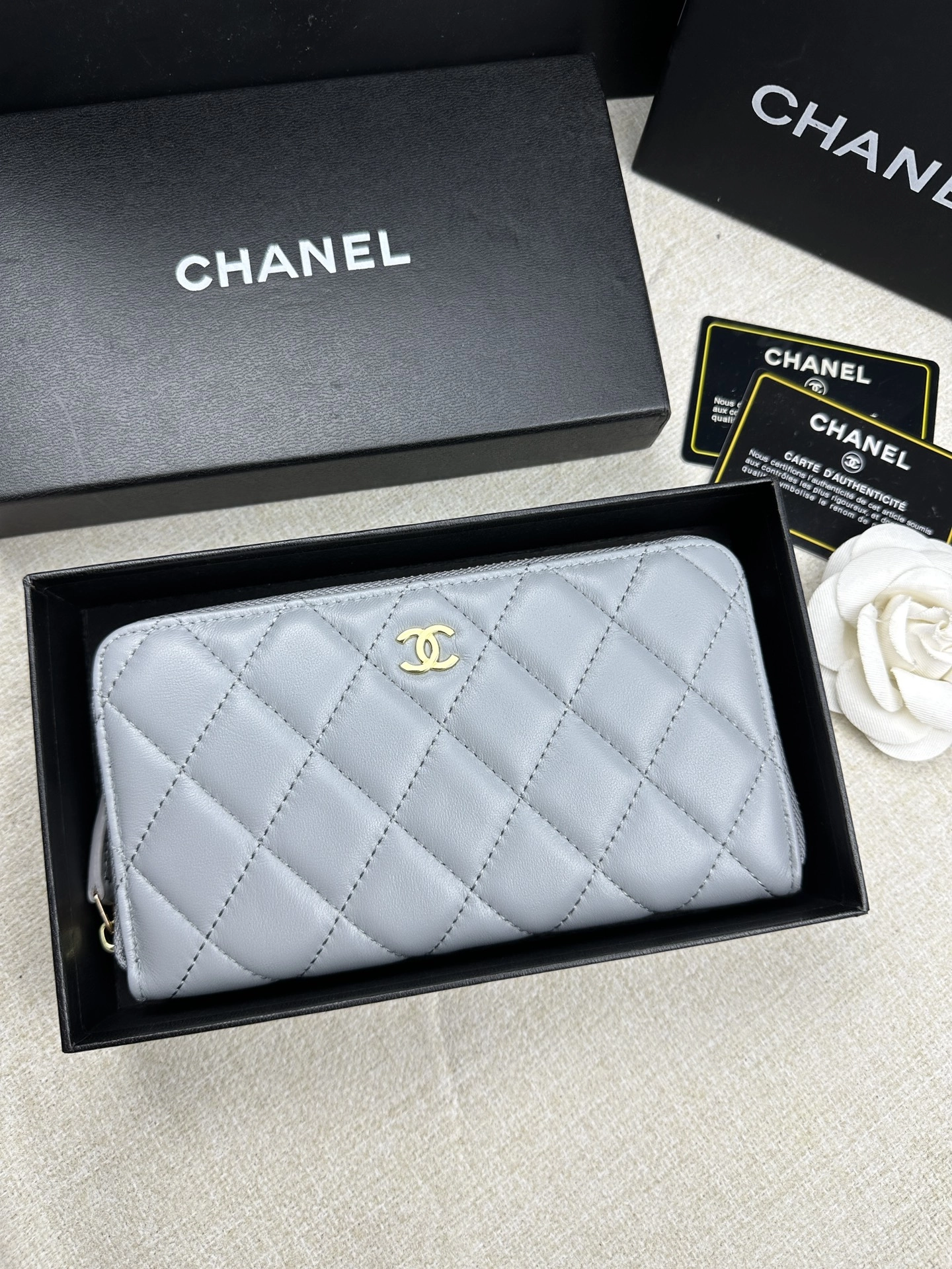 シャネル「Chanel」ロング ジップ ウォレット