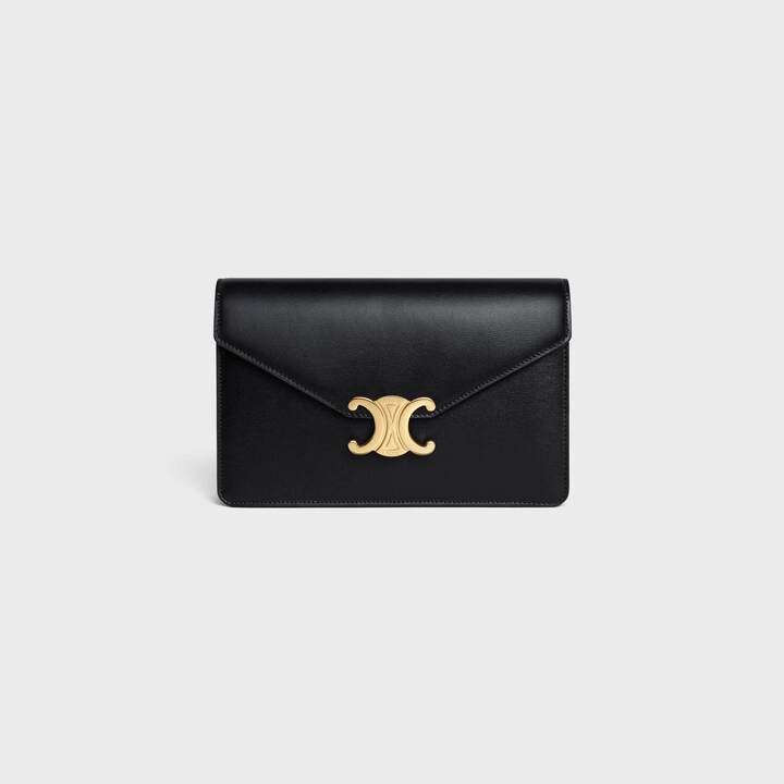 セリーヌ「Celine」チェーンウォレット マーゴ / シャイニーカーフスキン