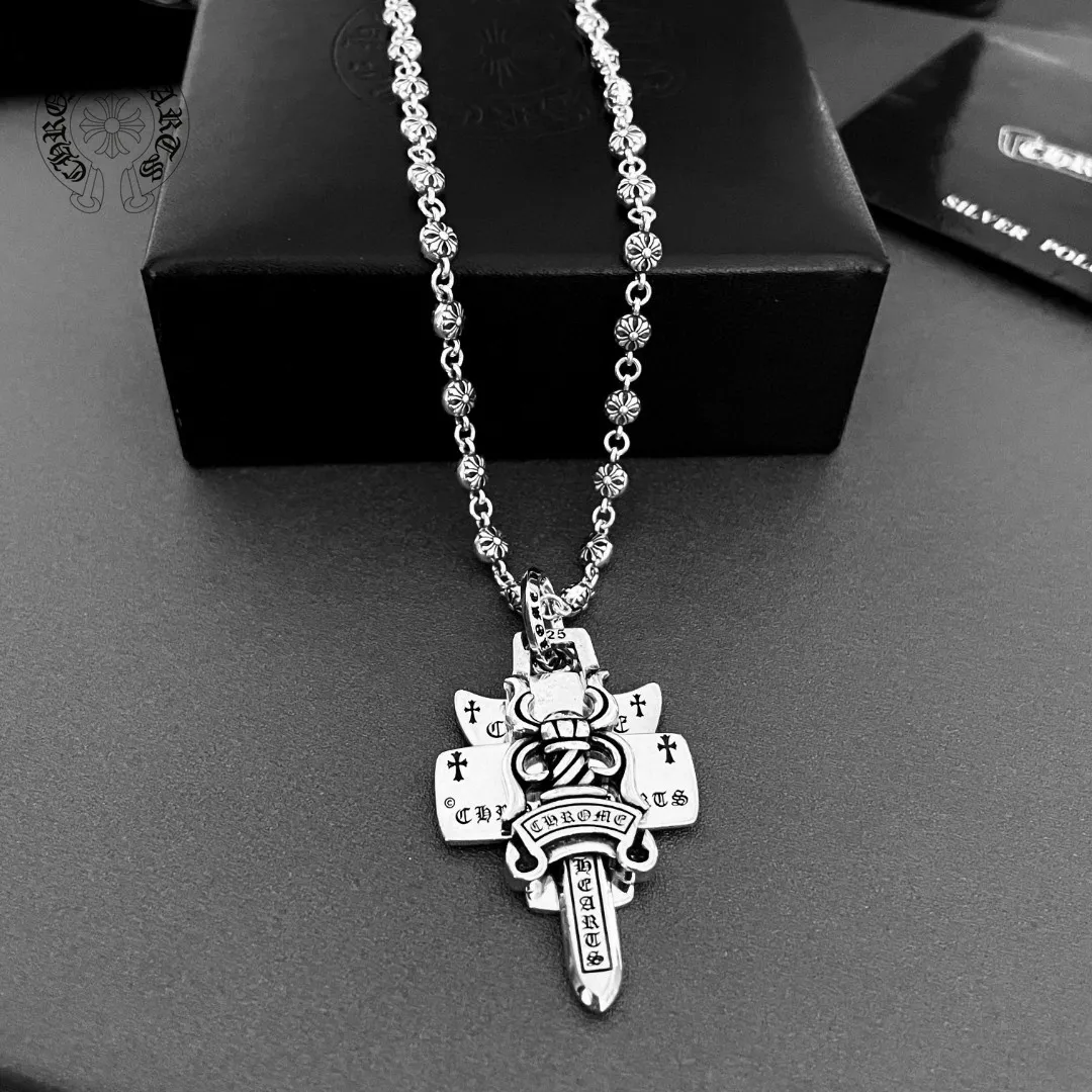 【CHROME HEARTS】ネックレス、新しいネックレス万能シンプルファッションオーナメント