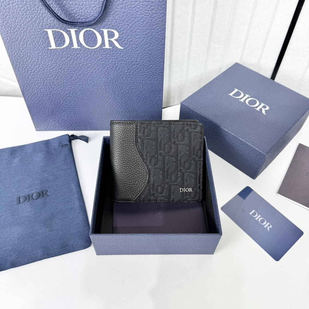 ディオール「Dior」Saddle 2つ折りウォレット
