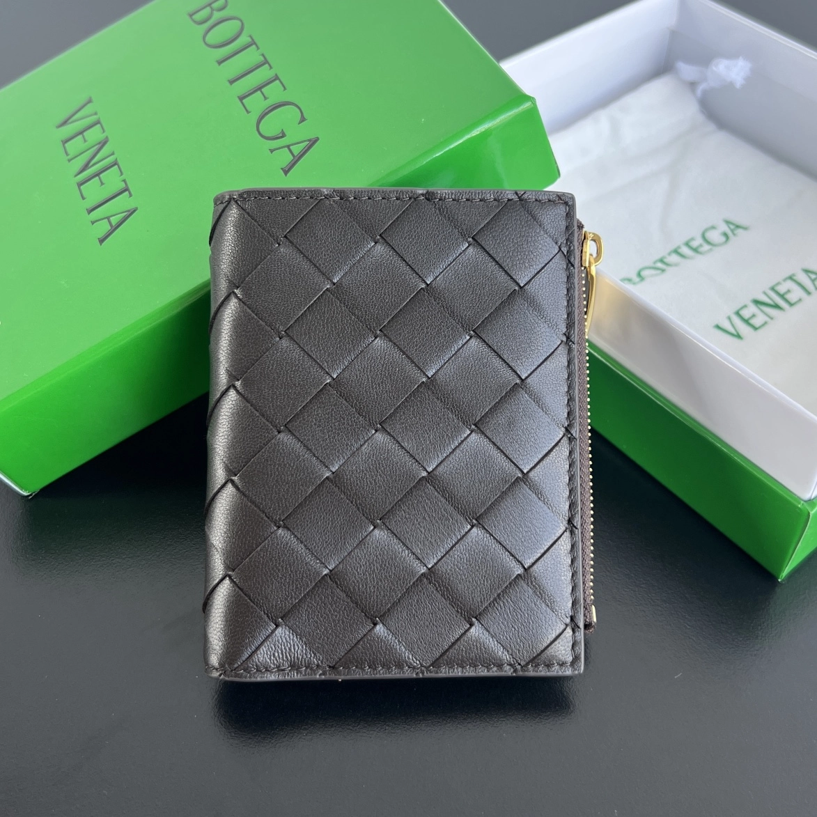 ボッテガ・ヴェネタ「Bottega Veneta」スモールウォレット レザー