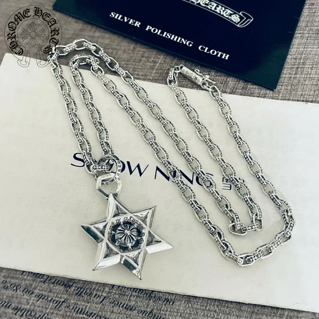 【Chrome Hearts】ネックレス、新しいネックレス万能シンプルファッションオーナメント11