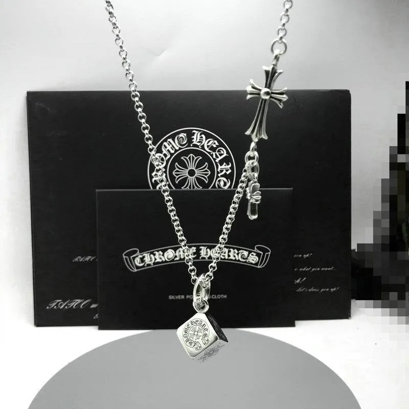【Chrome Hearts 】クロムハーツ ダイスペンダント ネックレス