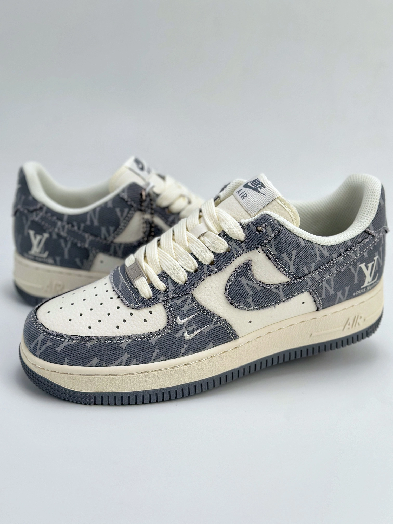 ルイ・ヴィトン x ナイキ Air Force 1 Low 限定クラシック ローカットコラボトレンドスニーカー「LV Nike」