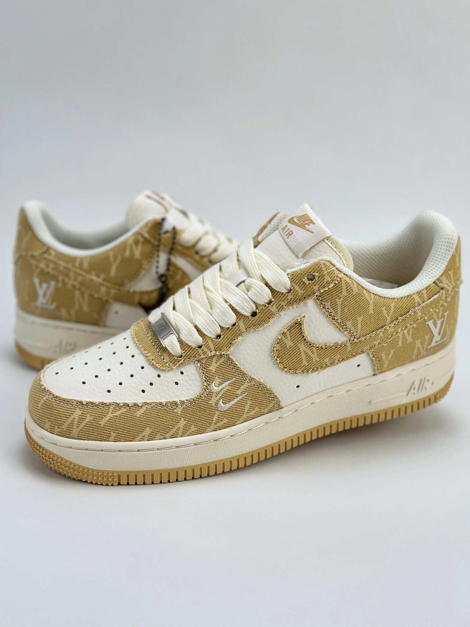 ルイ・ヴィトン x ナイキ Air Force 1 Low 限定クラシック ローカットコラボトレンドスニーカー「LV Nike」