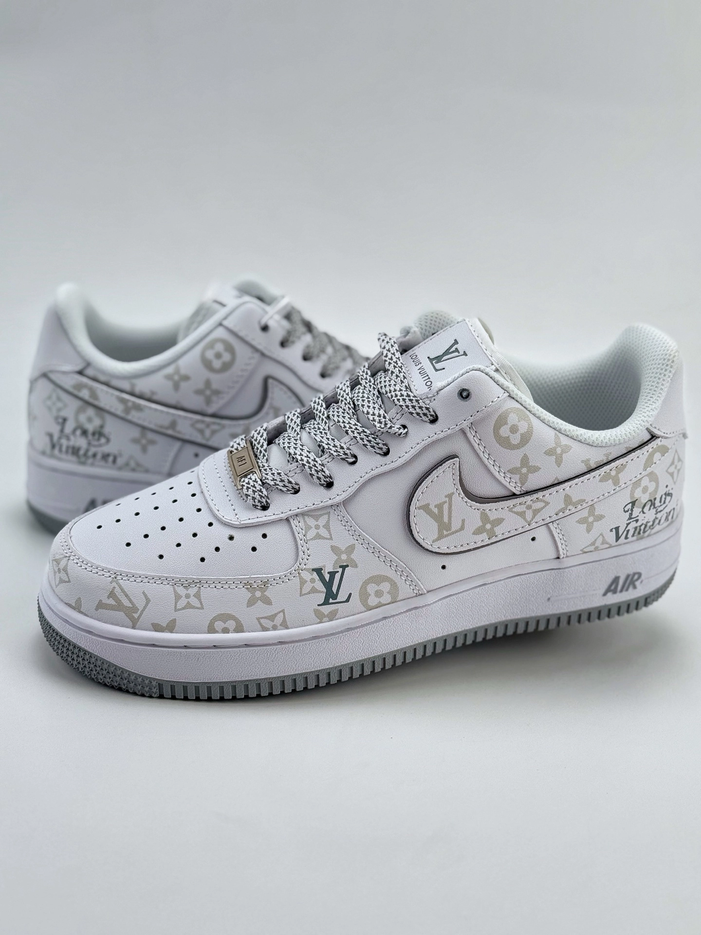 ルイ・ヴィトン x ナイキ Air Force 1 Low 限定クラシック ローカットコラボトレンドスニーカー「LV Nike」