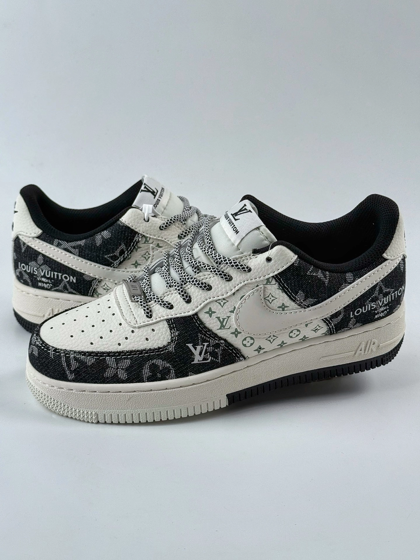 ルイ・ヴィトン x ナイキ Air Force 1 Low 限定クラシック ローカットコラボトレンドスニーカー「LV Nike」