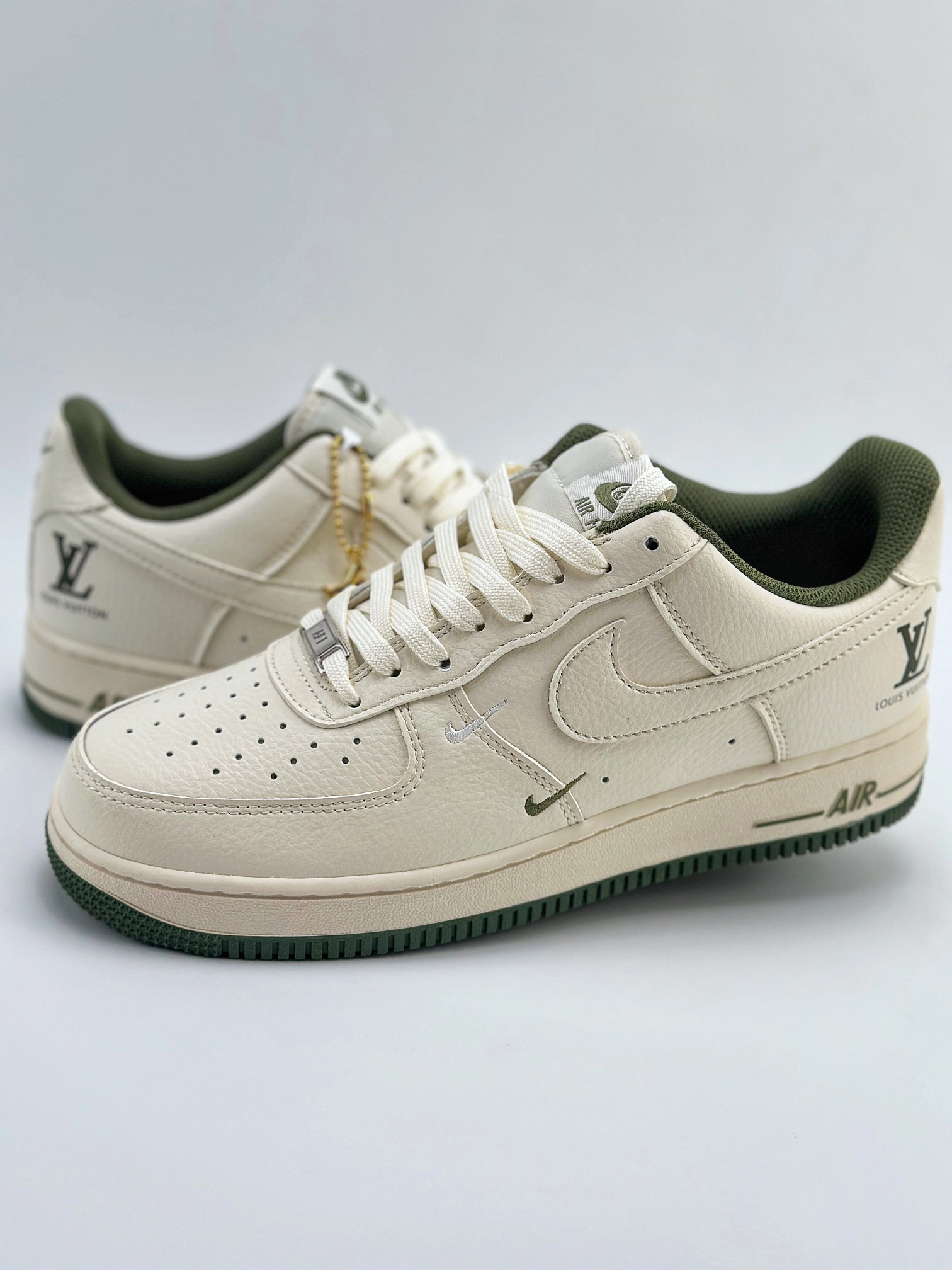 ルイ・ヴィトン x ナイキ Air Force 1 Low 限定クラシック ローカットコラボトレンドスニーカー「LV Nike」