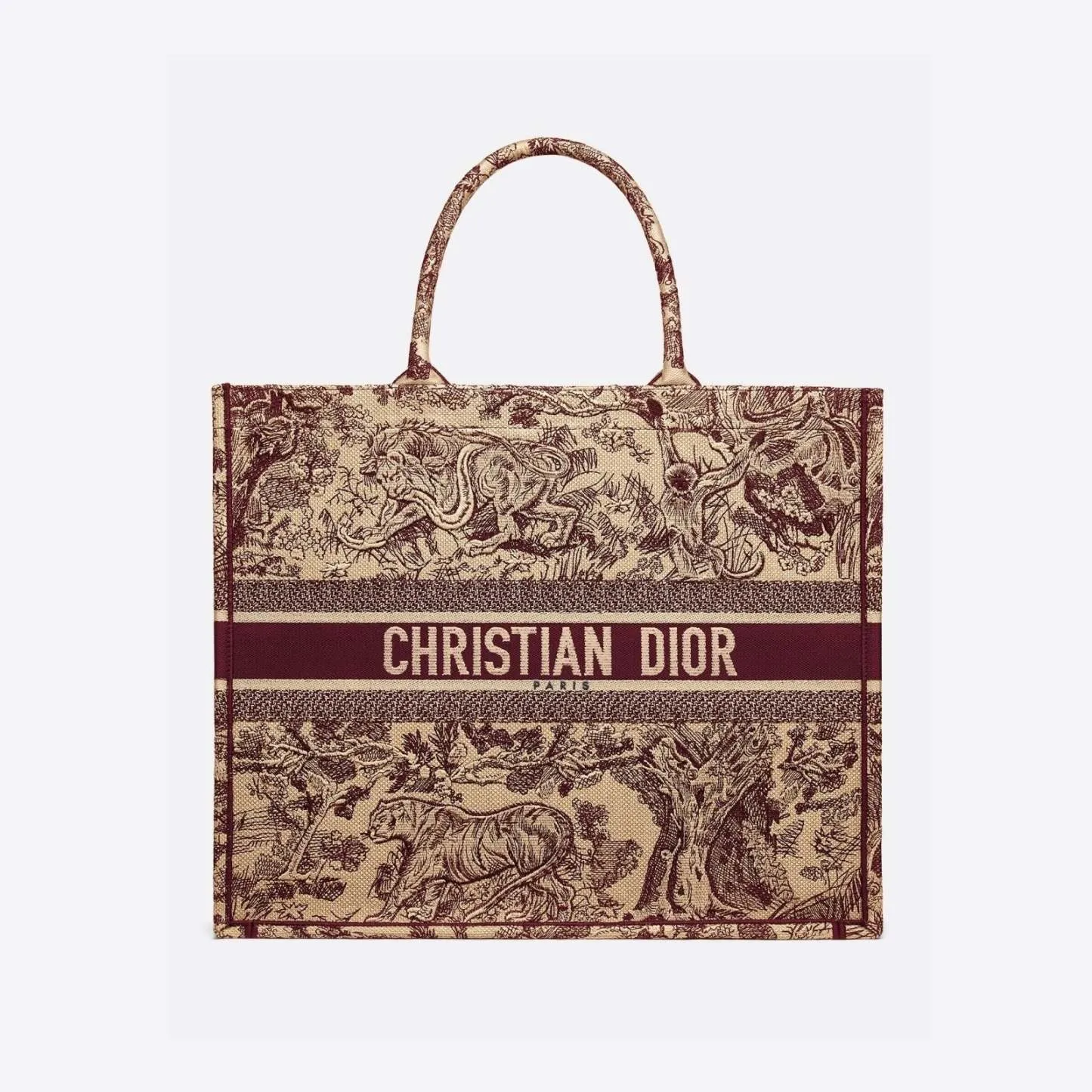 【Dior】入手困難！セレブ芸能人御用達・ロゴ アニマル 刺繍 バッグ トート 選べる3色