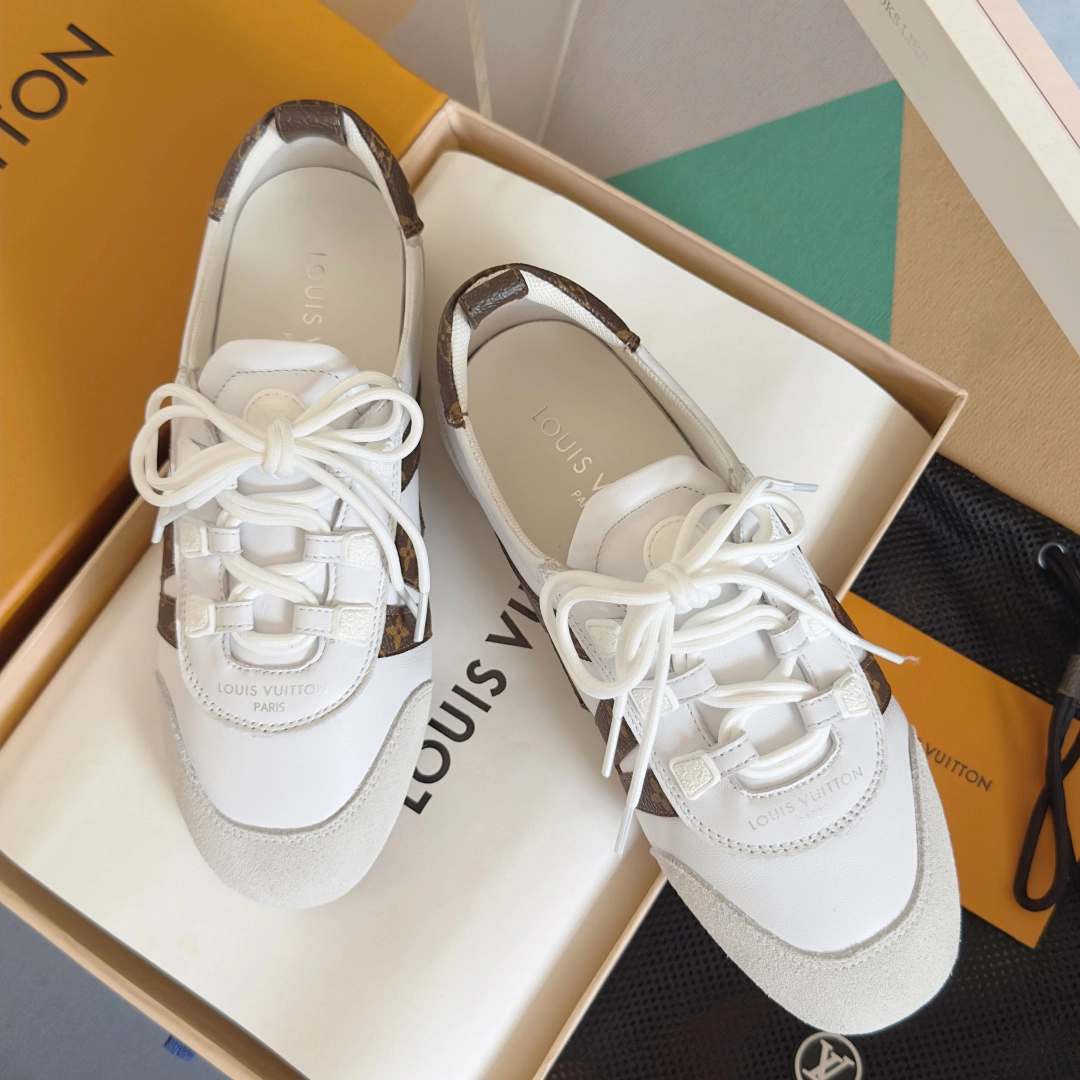 ルイ・ヴィトン LV Sneakerina レディース バレエスニーカー