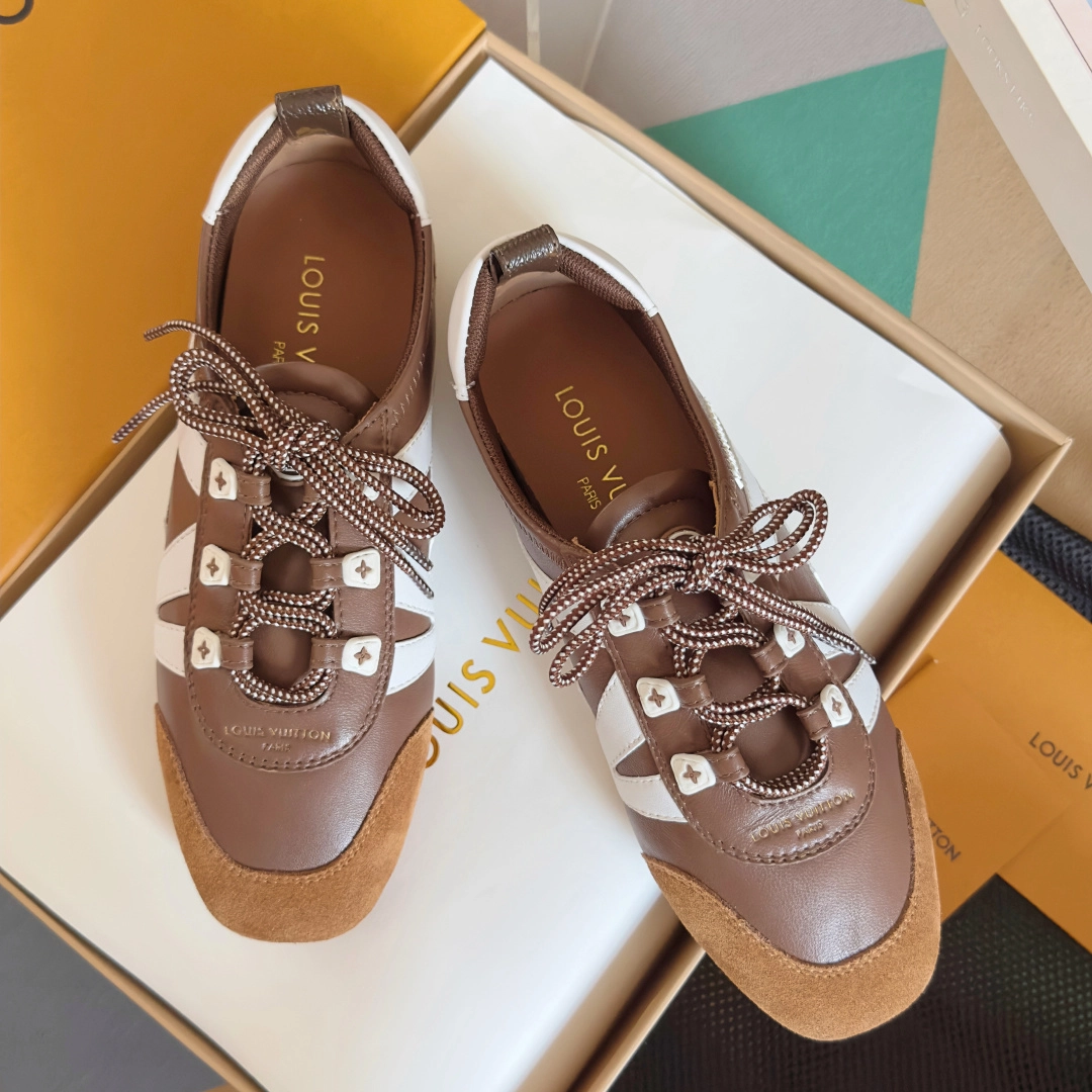 ルイ・ヴィトン LV Sneakerina レディース バレエスニーカー