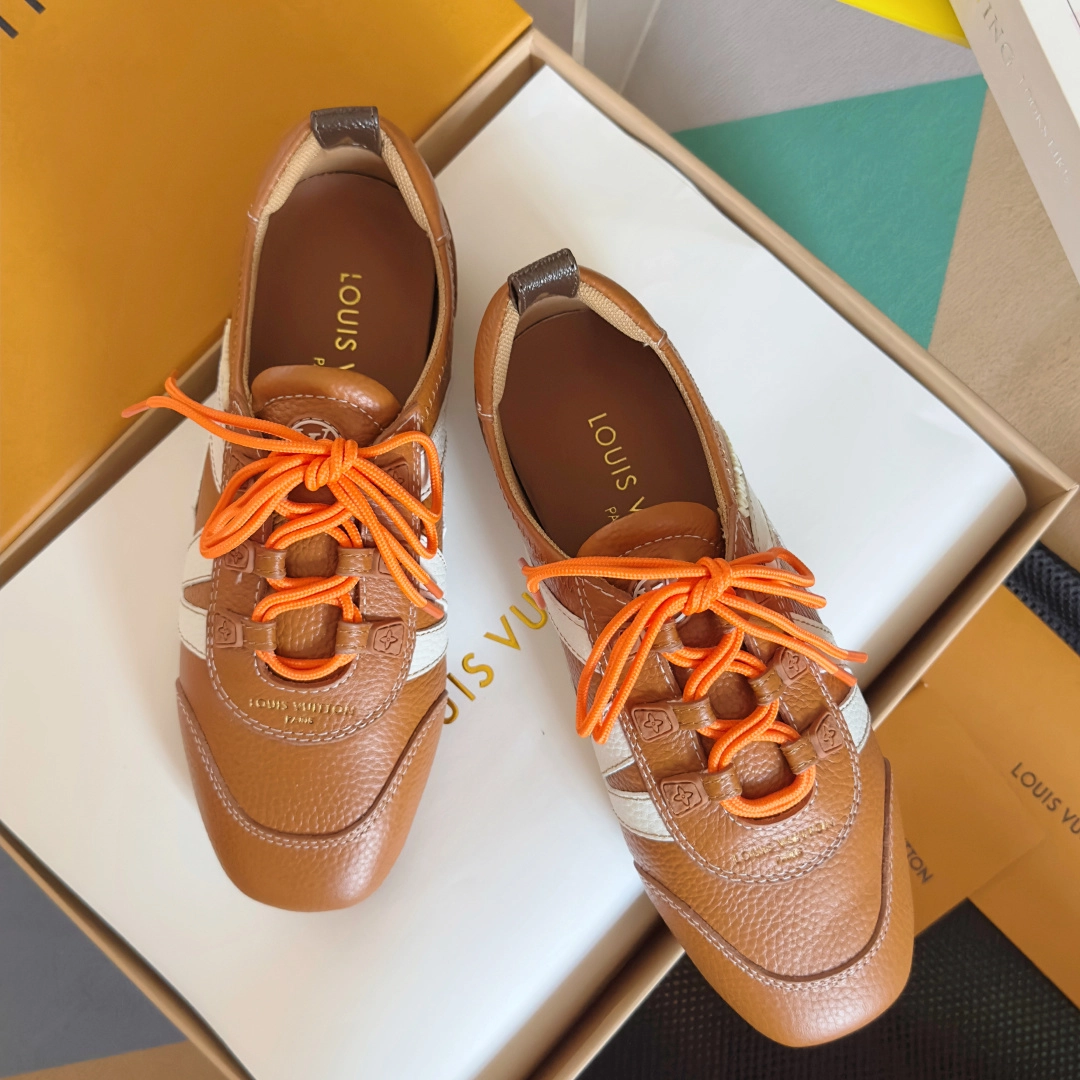 ルイ・ヴィトン LV Sneakerina レディース バレエスニーカー
