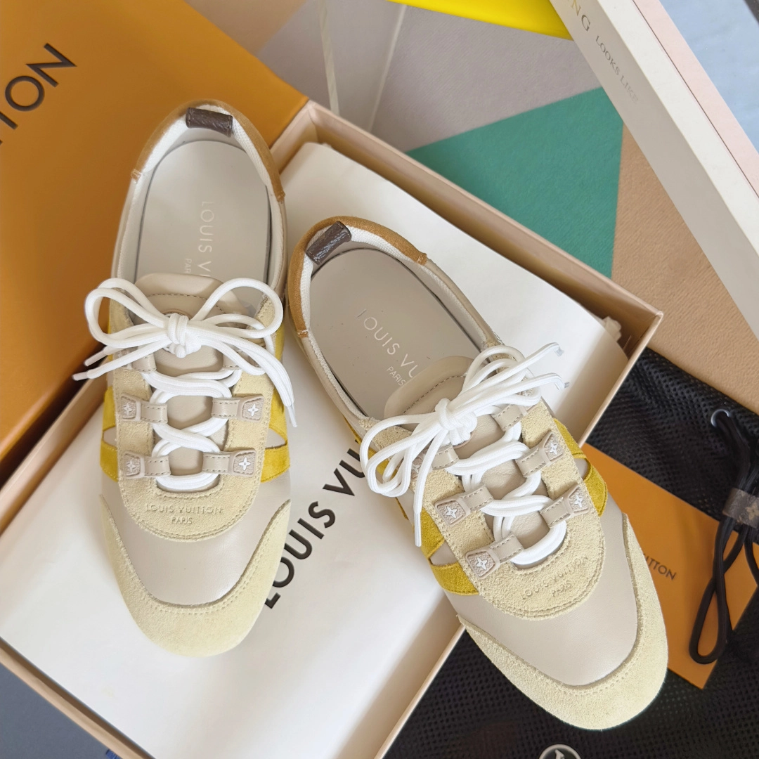 ルイ・ヴィトン LV Sneakerina レディース バレエスニーカー