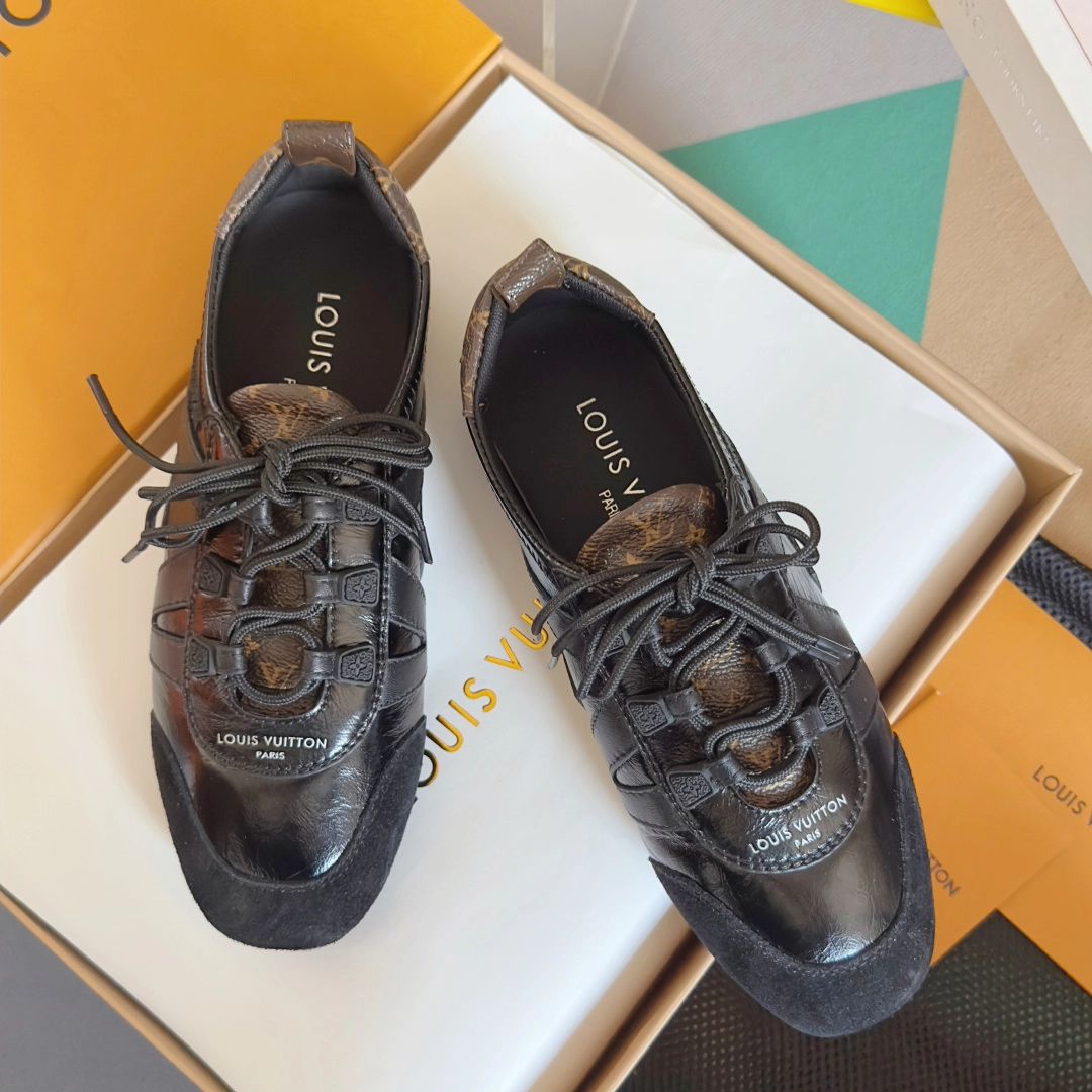 ルイ・ヴィトン LV Sneakerina レディース バレエスニーカー