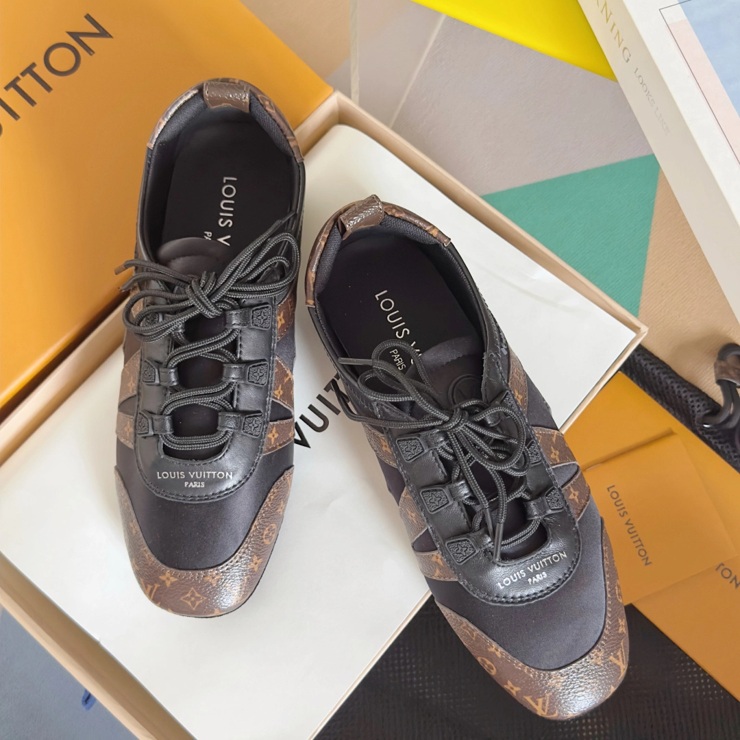 ルイ・ヴィトン LV Sneakerina レディース バレエスニーカー