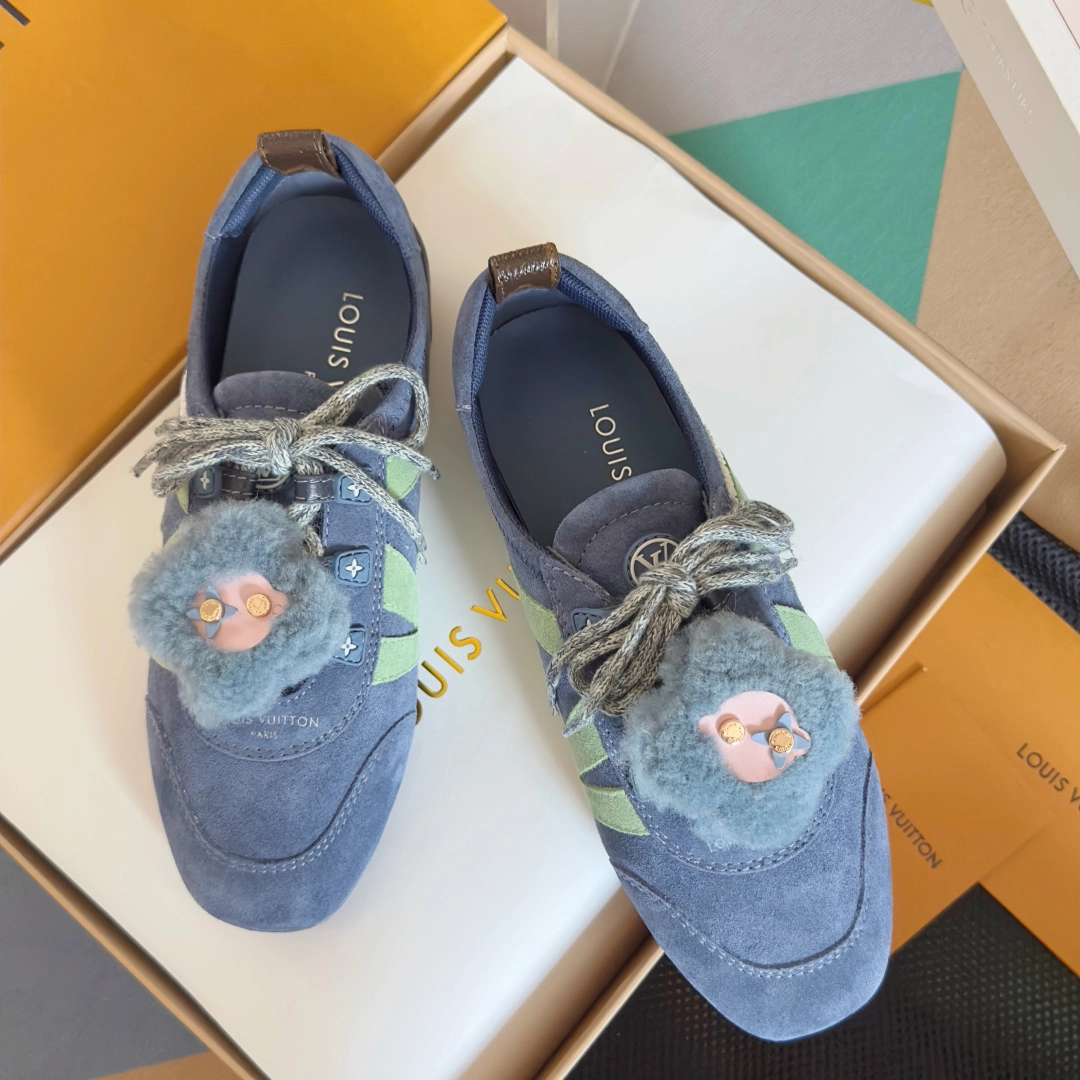 ルイ・ヴィトン LV Sneakerina レディース バレエスニーカー