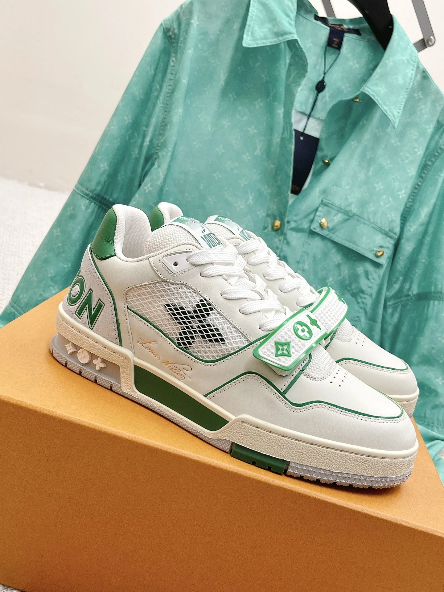 ルイ・ヴィトン「LV Trainer」クラシックシリーズ ファッショントレンドカジュアルスニーカー