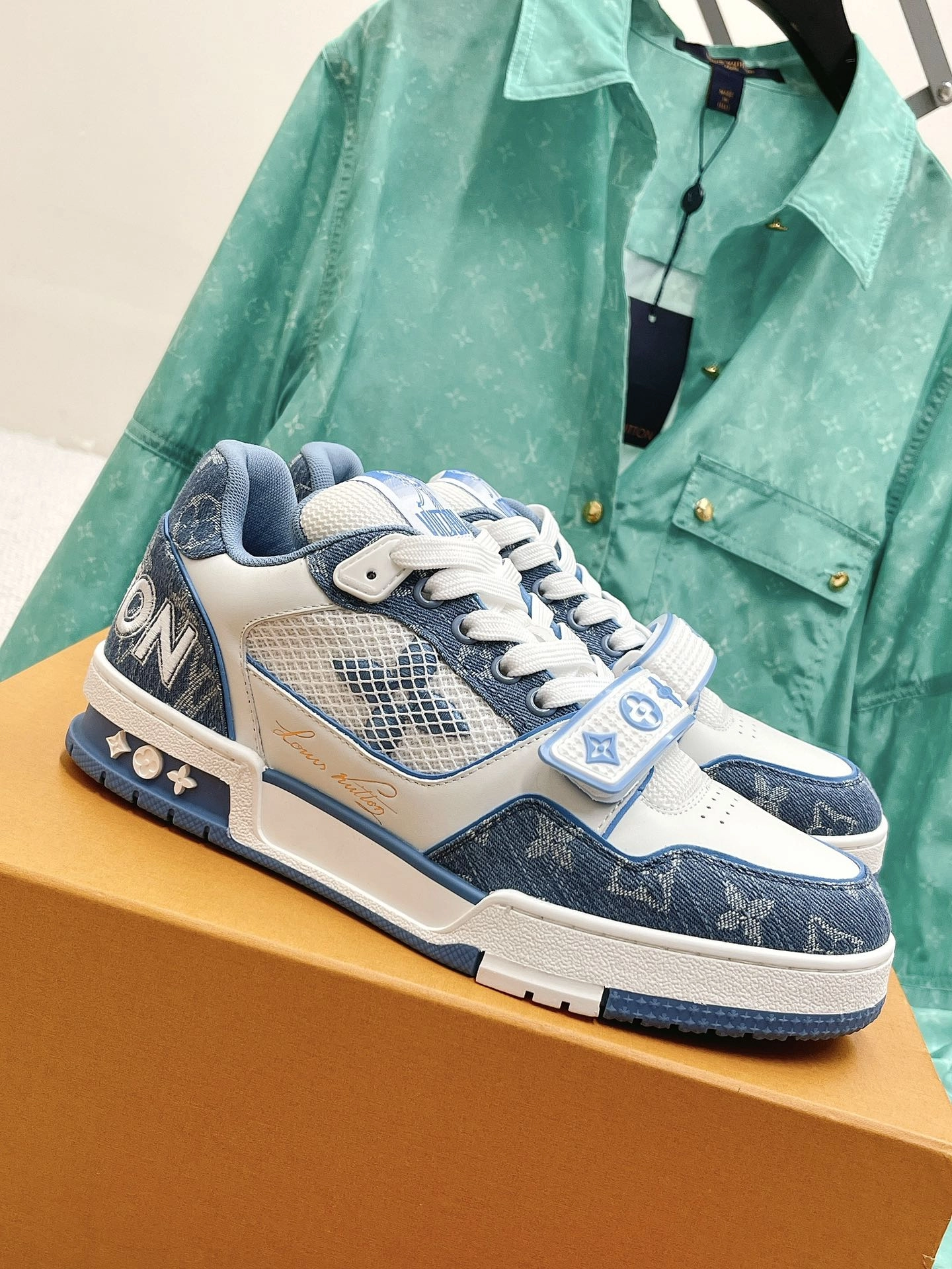 ルイ・ヴィトン「LV Trainer」クラシックシリーズ ファッショントレンドカジュアルスニーカー
