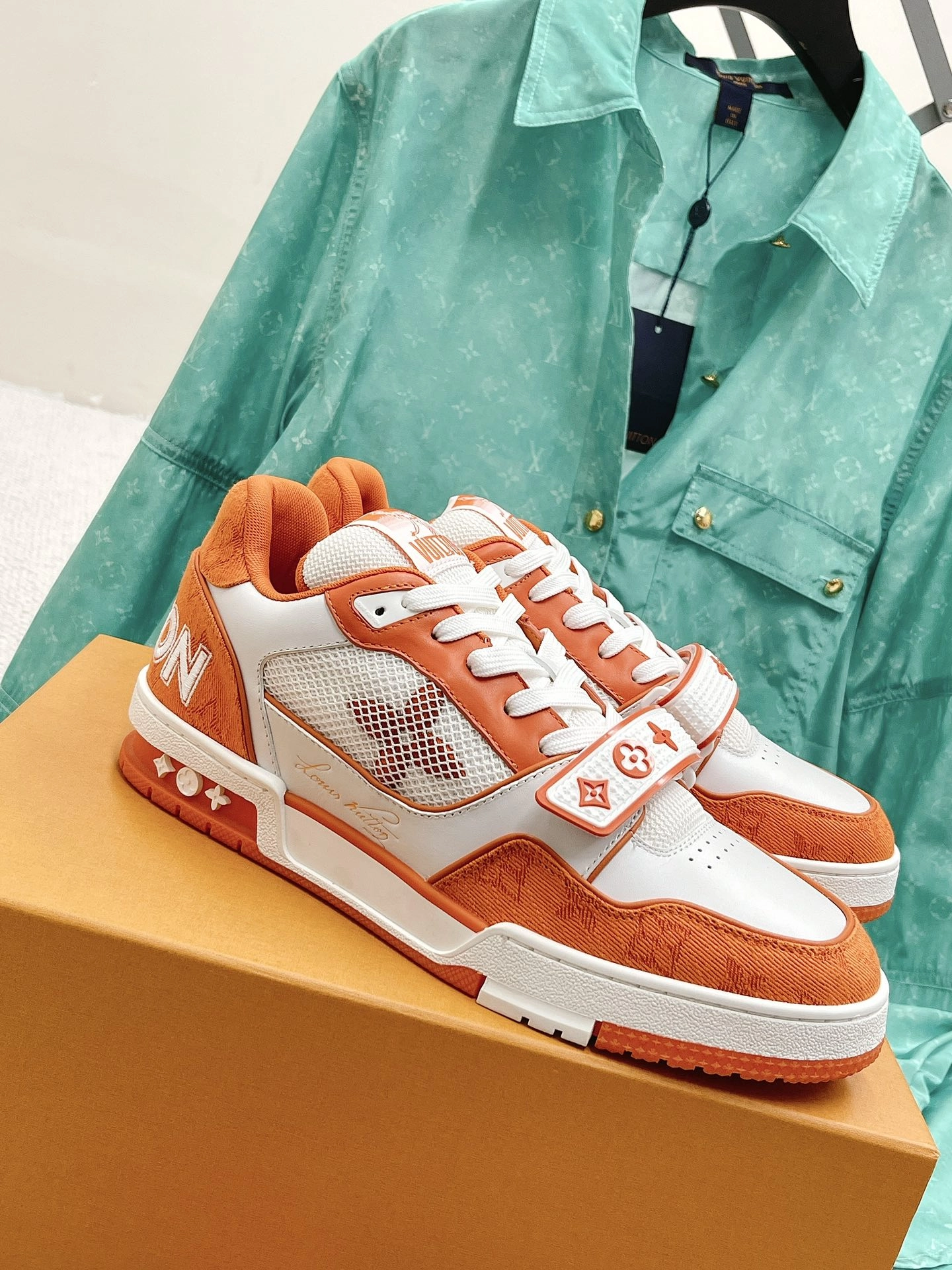 ルイ・ヴィトン「LV Trainer」クラシックシリーズ ファッショントレンドカジュアルスニーカー