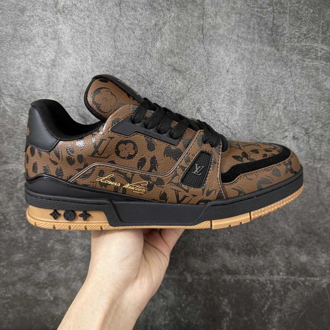 ルイ・ヴィトン「LV Trainer」クラシックシリーズ ファッショントレンドカジュアルスニーカー