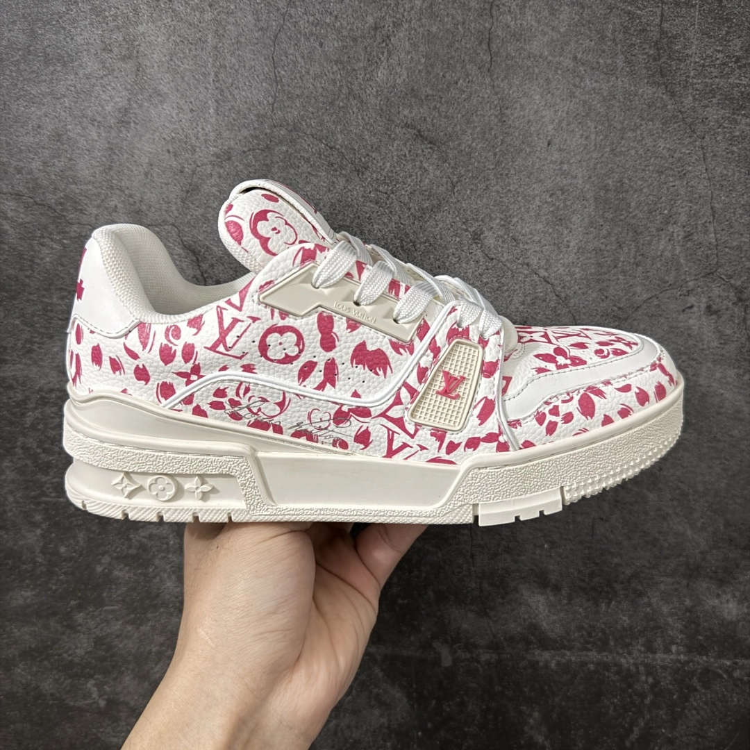 ルイ・ヴィトン「LV Trainer」クラシックシリーズ ファッショントレンドカジュアルスニーカー