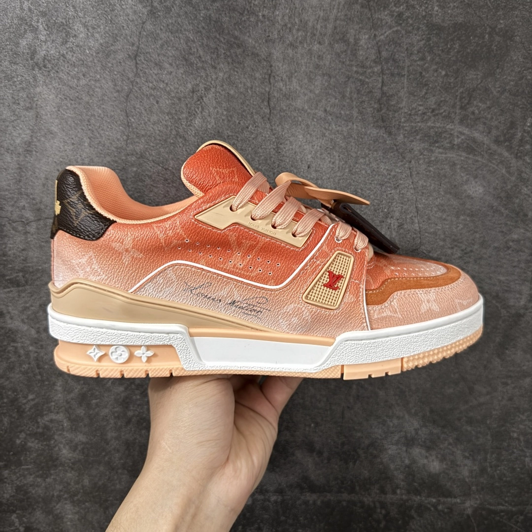 ルイ・ヴィトン「LV Trainer」クラシックシリーズ ファッショントレンドカジュアルスニーカー