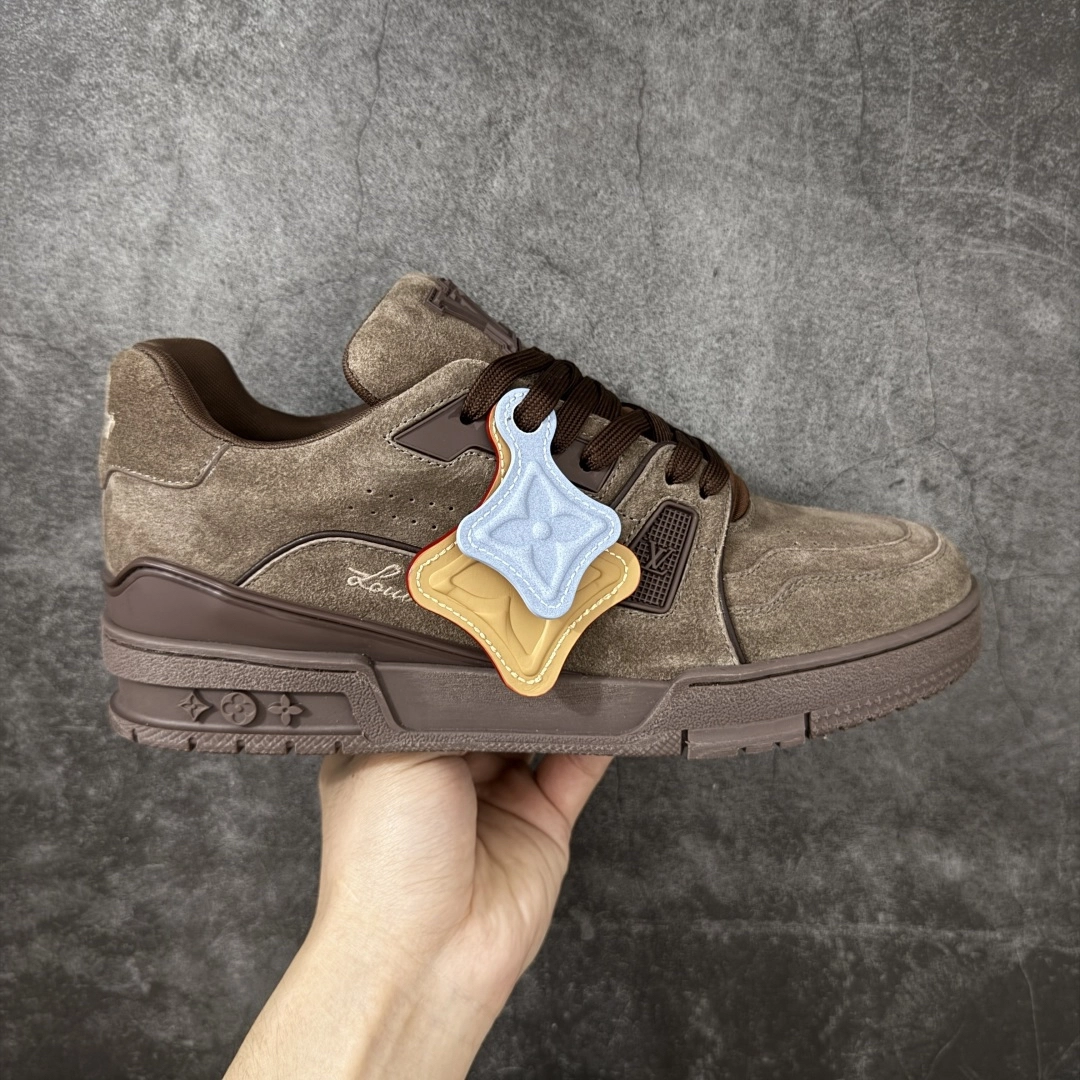 ルイ・ヴィトン「LV Trainer」クラシックシリーズ ファッショントレンドカジュアルスニーカー