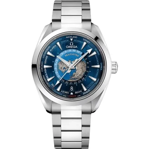 オメガ「Omega」シーマスターアクアテラGMT ワールドタイマーマスター 43MM