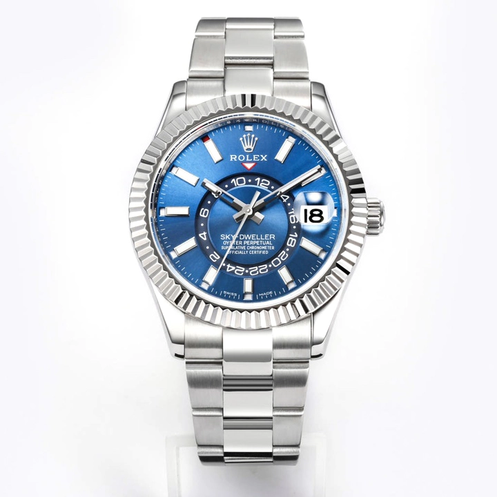 ロレックス「Rolex」スカイドゥエラー 42MM オイスタースチール&ホワイトゴールド