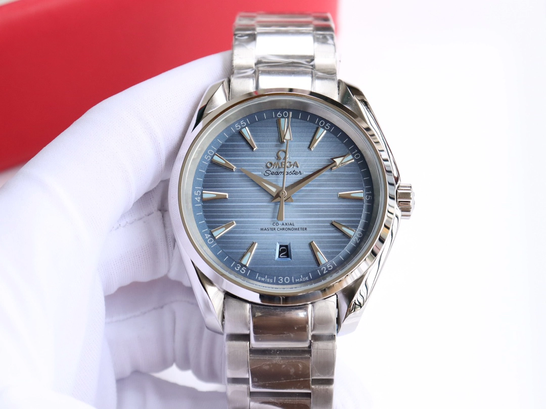 オメガ「Omega」Seamaste r Aqua Terra 150 M - Summer Blue 41 mm