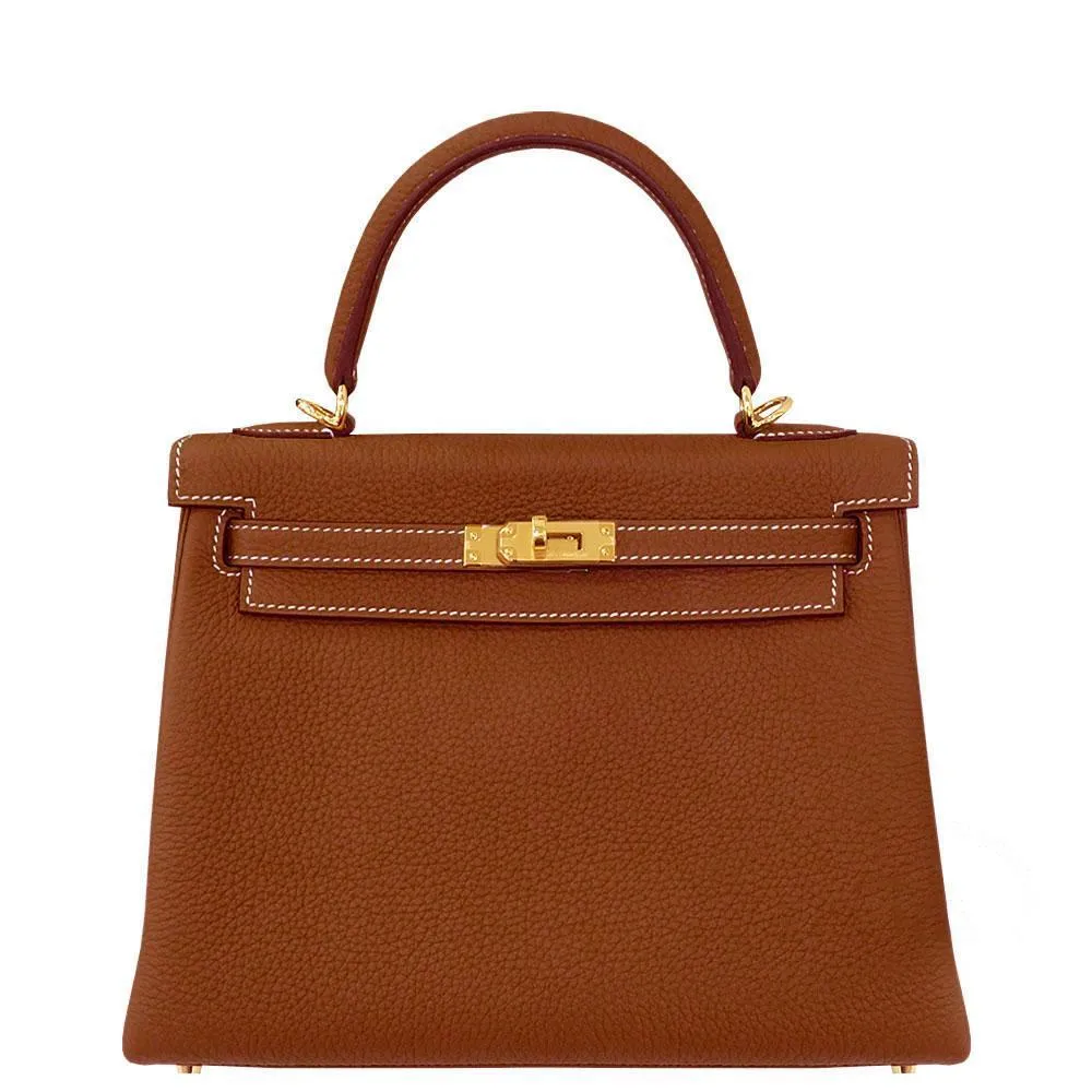 【Hermes】エルメス ケリー 25cm トゴ ゴールド金具