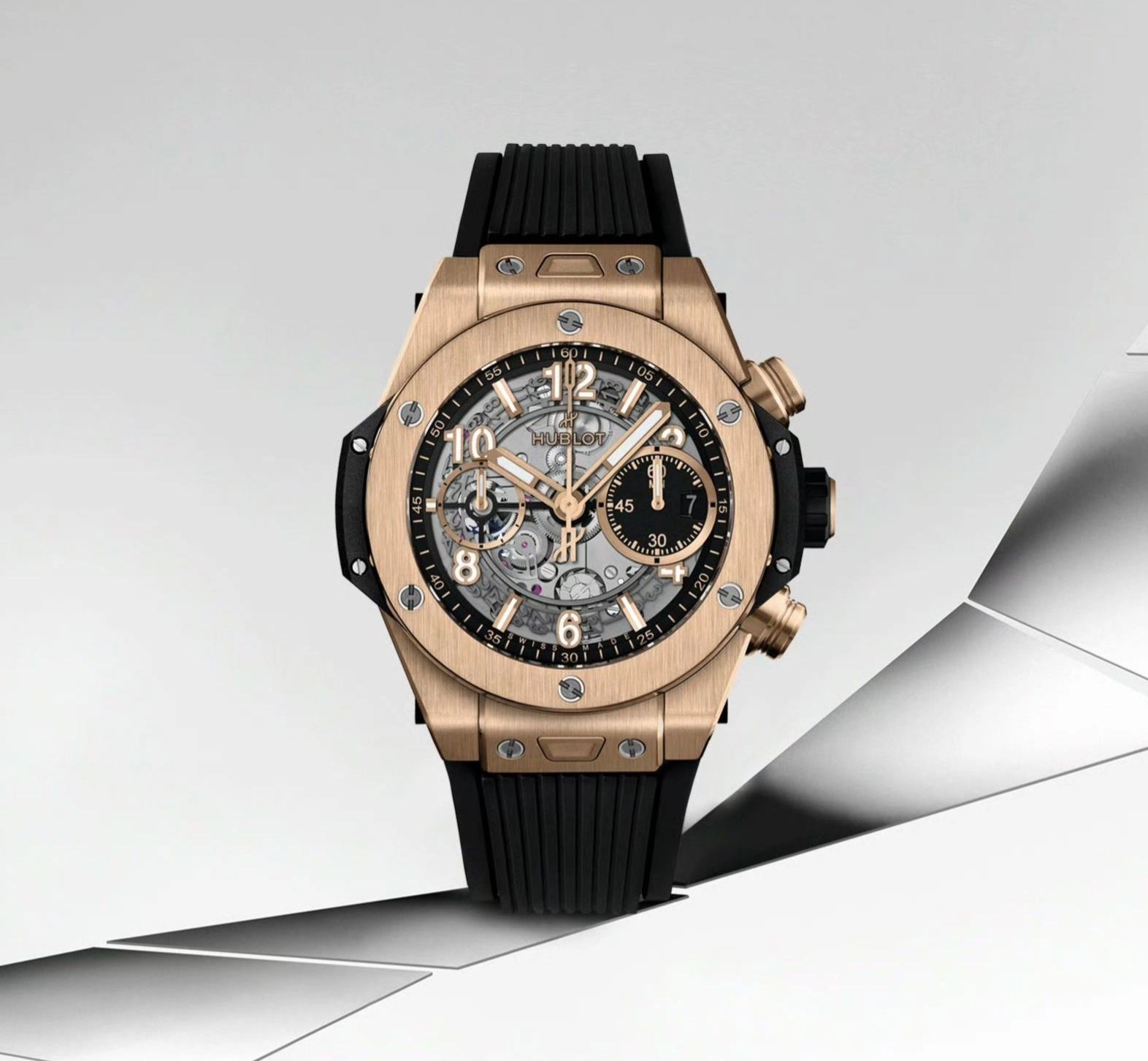ウブロ「Hublot」ビッグバン クロノグラフ ウォッチ 45mm