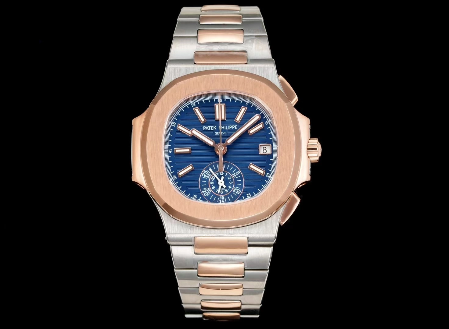 パテック フィリップ「Patek Philippe」ノーチラス クロノグラフ 40.5mmメンズウォッチ