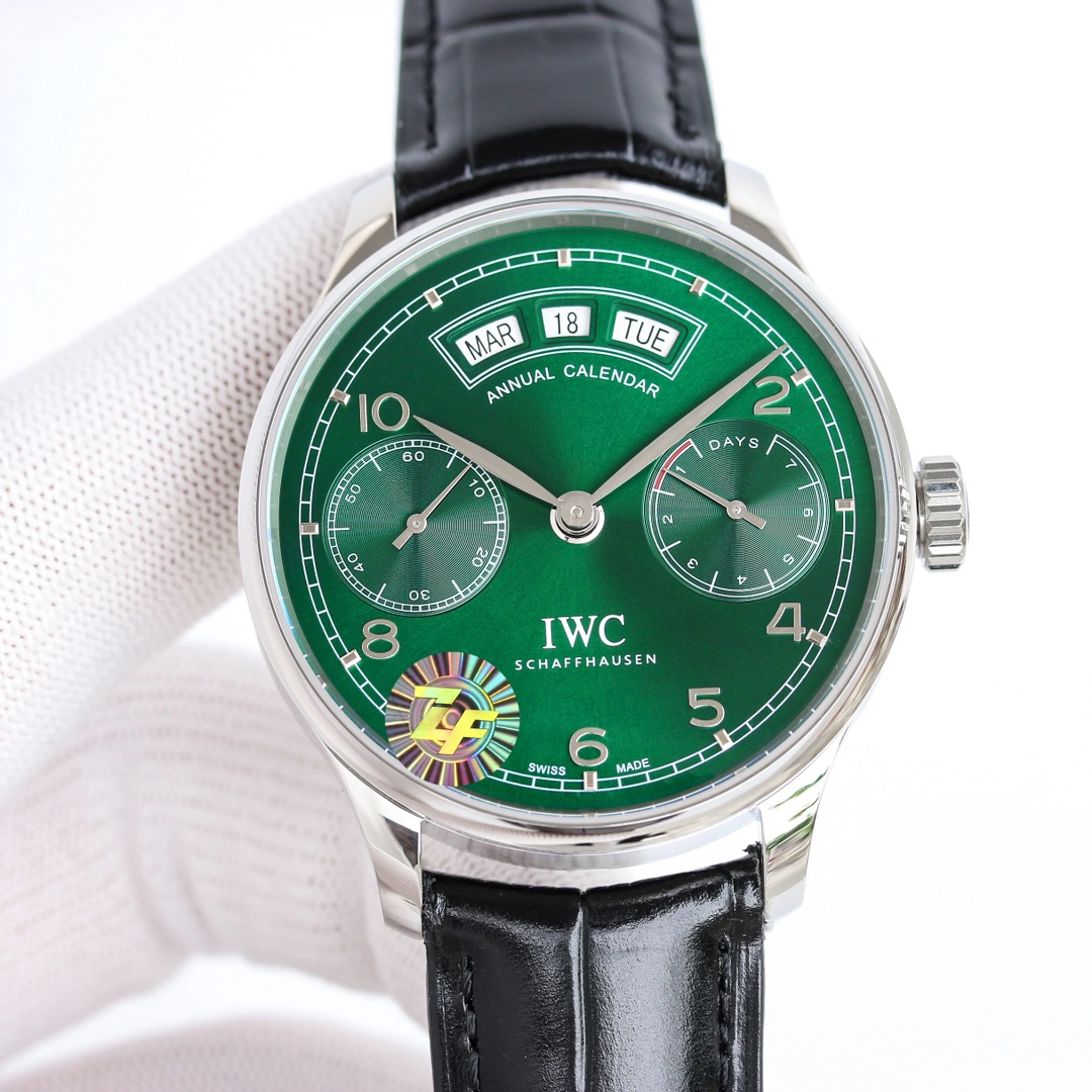 アイ・ダブリュー・シー「IWC」ポルトギーゼ アニュアルカレンダー 腕時計 44mm