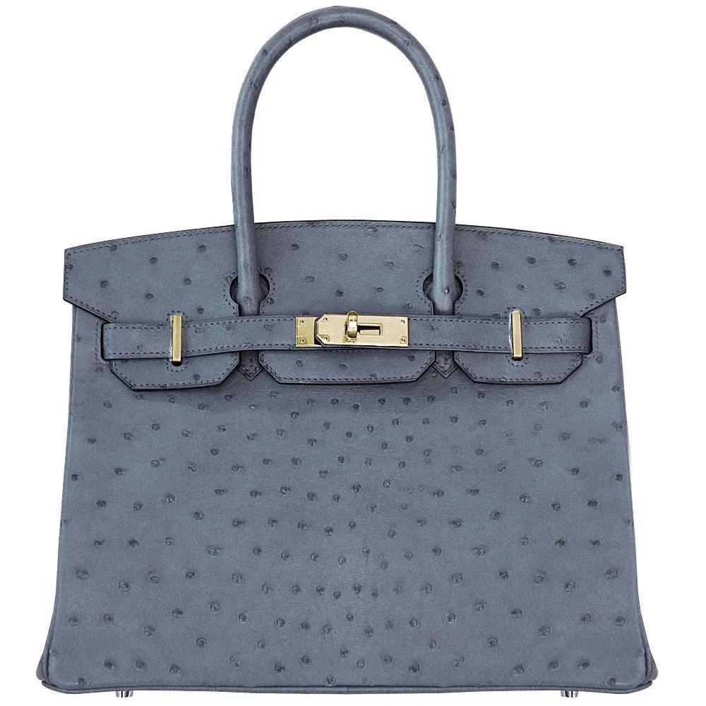 【Hermes】エルメス バーキン 30cm オーストリッチ ゴールド金具
